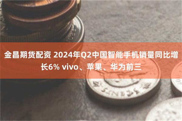 金昌期货配资 2024年Q2中国智能手机销量同比增长6%